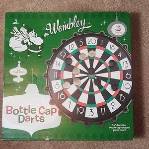 Wembley magnetic bottle cap darts board ga…